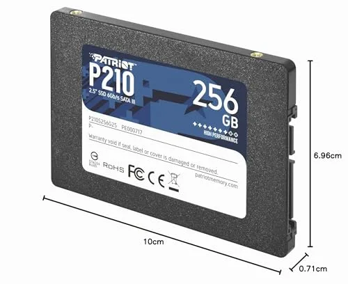 SSD Patriot P210 256 Go SATA III - vue 6