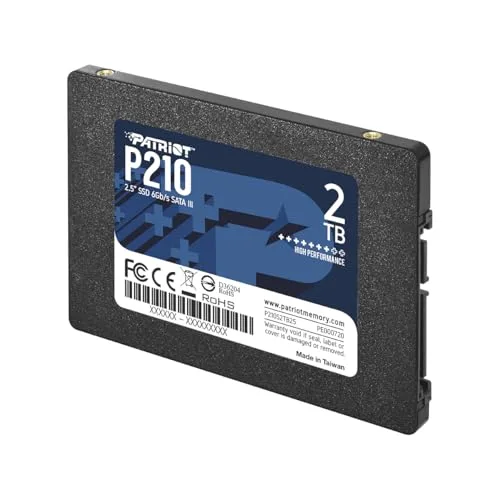 SSD Patriot P210 2To SATA 2.5" - vue 2
