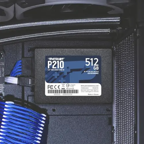 SSD Patriot P210 512 Go SATA III - vue 4