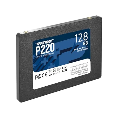 SSD Patriot P220 128GB 2.5" - vue 2