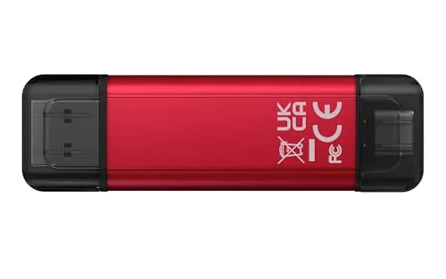 SSD Portable Kingston 1TB USB-A/C 1050MB/s - vue 3