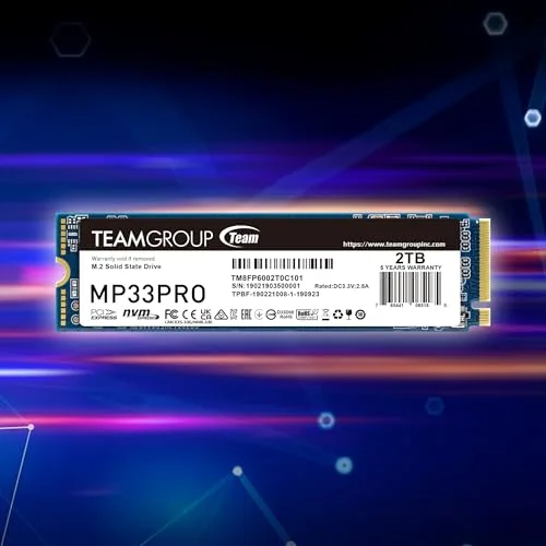 SSD Team Group MP33 PRO 2 To - vue 5