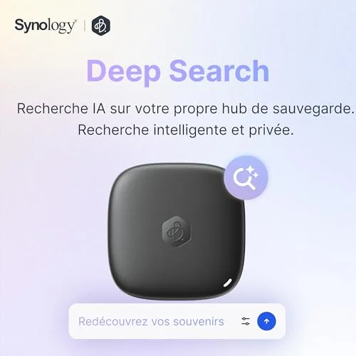 Synology BeeDrive 2 To Noir - vue 3