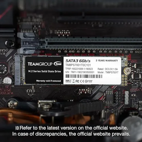 Team Group MS30 1 To M.2 SATA - vue 2