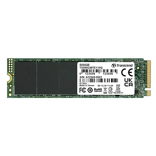 Transcend 110Q SSD 500 Go M.2 NVMe - vue 7
