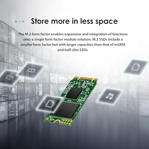 Transcend 420S SSD 480 Go M.2 2242 - vue 6