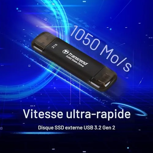 Transcend ESD310C 2 To - vue 2