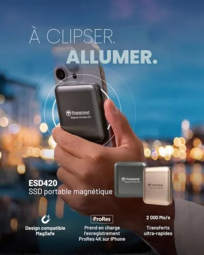 Transcend ESD420 2 To - vue 2
