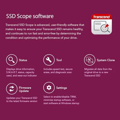 Transcend MTE220S SSD 2 To - vue 9