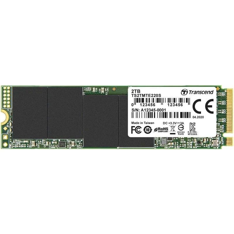 Transcend MTE220S SSD 2 To
