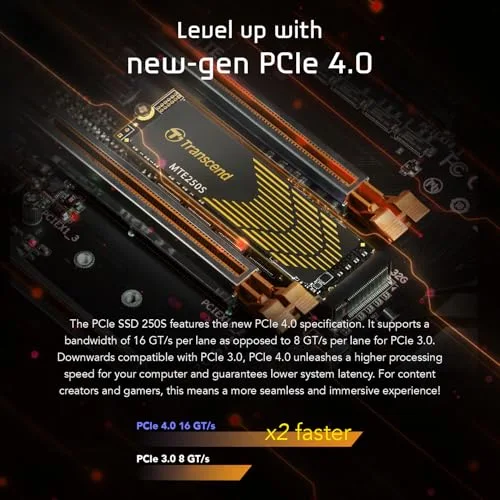 Transcend MTE250S 1 To - vue 6