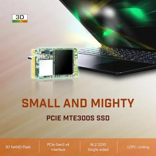 Transcend MTE300S 512 Go - vue 3