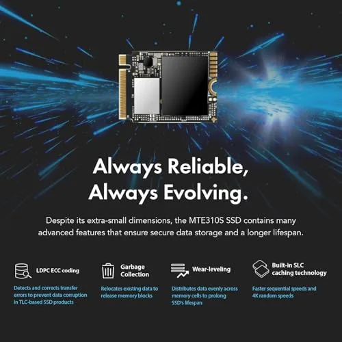 Transcend MTE310S 1 To - vue 6
