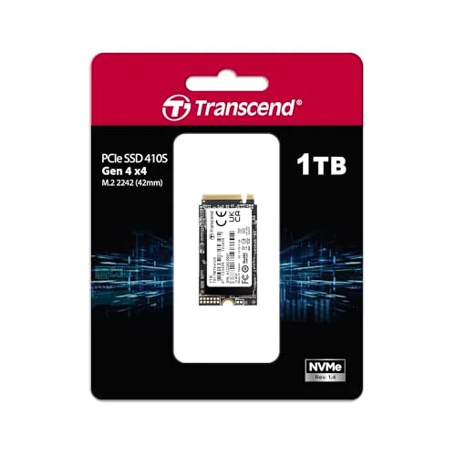 Transcend MTE410S 1 To SSD M.2 2242 PCIe 4.0 - vue 2
