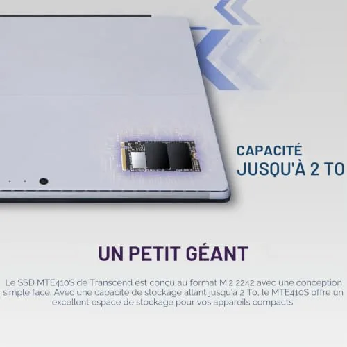 Transcend MTE410S 512 Go - vue 5