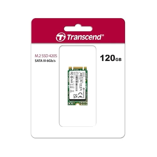 Transcend MTS420 120 Go M.2 SATA - vue 2