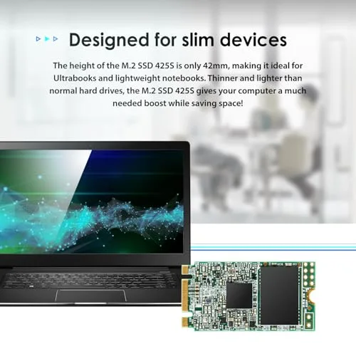 Transcend MTS425S 1 To - vue 4