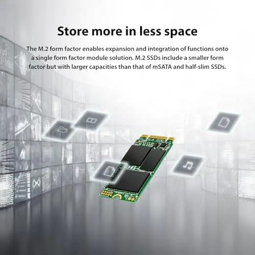Transcend MTS430S 256 Go M.2 2242 SATA - vue 7