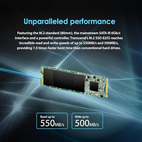 Transcend MTS825S 500 Go - vue 4