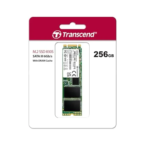 Transcend MTS830S 256 Go M.2 SATA - vue 2