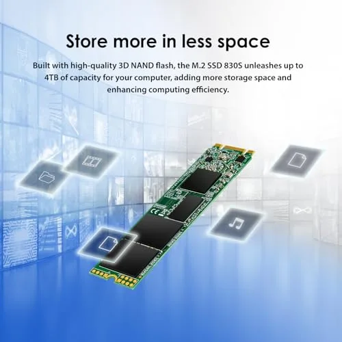 Transcend MTS830S 256 Go M.2 SATA - vue 6
