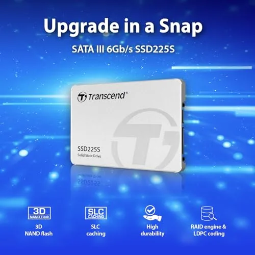 Transcend SSD225S 2 To - vue 3