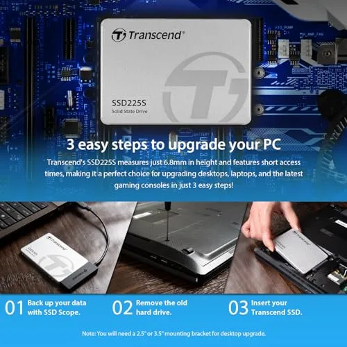 Transcend SSD225S 2 To - vue 7