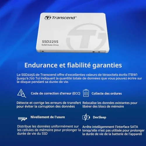 Transcend SSD225S 250 GB - vue 5