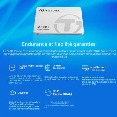 Transcend SSD230 128 Go - vue 5