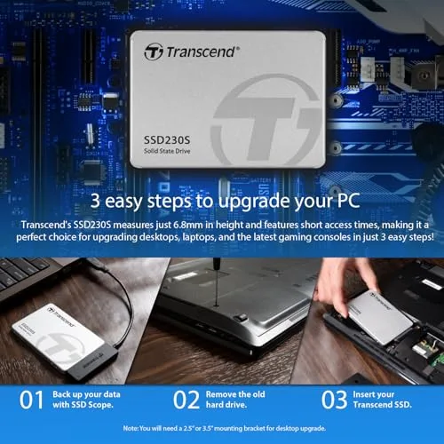 Transcend SSD230S 2 To - vue 8