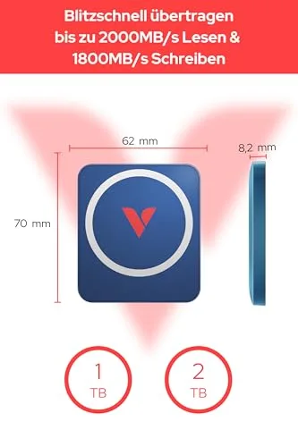 Verbatim SnapBack SSD 1 To - vue 2