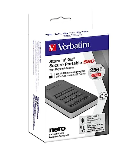 Verbatim Store 'n' Go Portable SSD 256 Go - vue 5