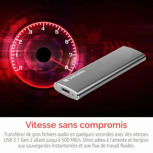 Verbatim Vx500 2 To SSD Externe - vue 2