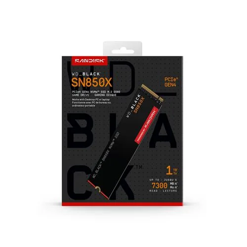 SSD Western Digital WD_BLACK SN850X 1 To