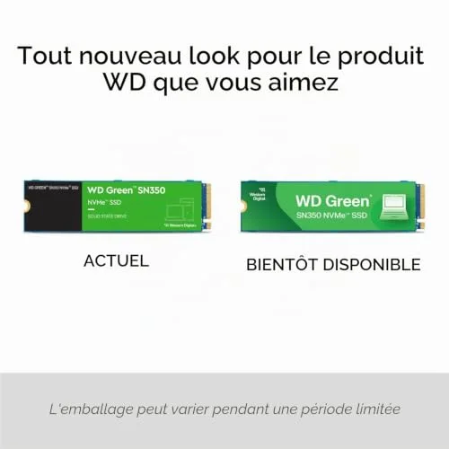 WD Green SN350 2 To NVMe - vue 8