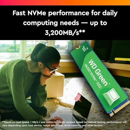 WD Green SN350 500 Go - vue 5