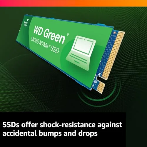 WD Green SN350 500 Go - vue 6