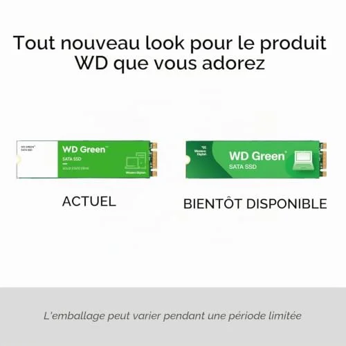 WD Green WDS240G3G0B 240 Go M.2 SATA - vue 3