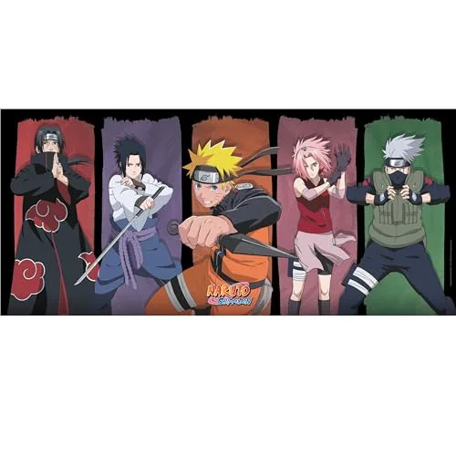 Tapis de souris ABYSTYLE Naruto Shippuden XXL Multicolor