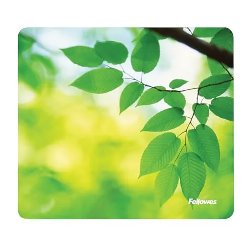 Tapis de souris Fellowes Earth Series Vert 229 x 203 mm