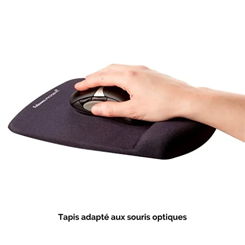 Fellowes Foam Plush Noir - vue 3