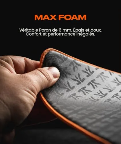 Fnatic DASH2 MAX Orange 480x400x6mm - vue 2