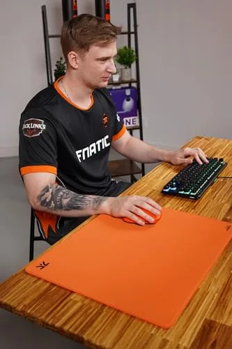 Fnatic DASH2 MAX Orange 480x400x6mm - vue 6