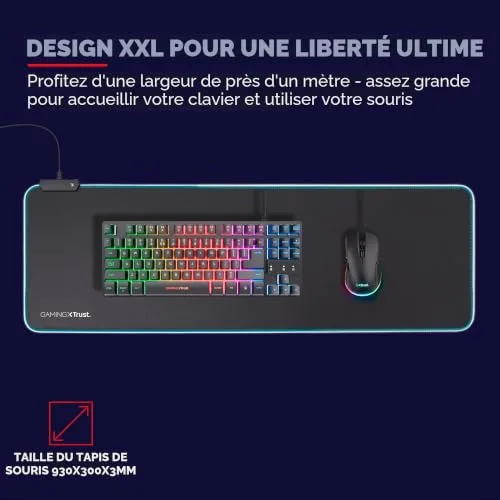 GXTrust Tapis De Souris RGB - vue 3