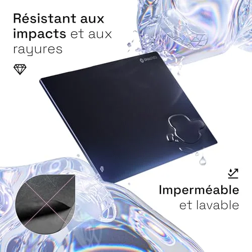 Oniverse Tapis de souris en verre S Noir - vue 4