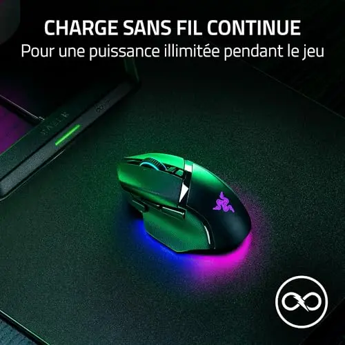 Razer HyperFlux V2 Noir - vue 2
