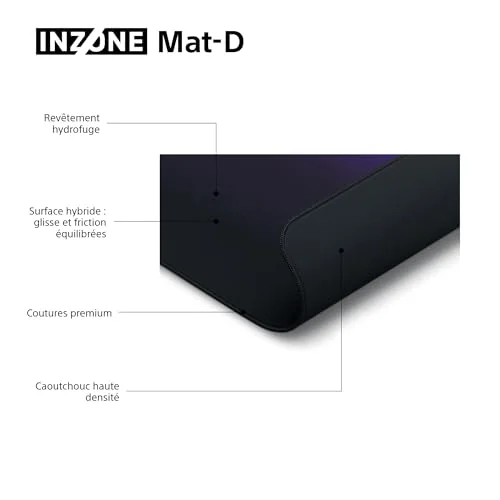 Sony INZONE Mat-D Noir XL - vue 7
