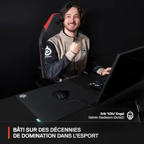 SteelSeries QcK Performance XL Noir - vue 8