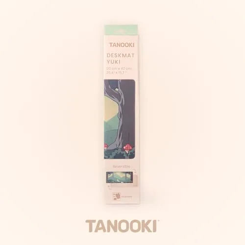 TANOOKI Deskmat Yuki Blanc - vue 4