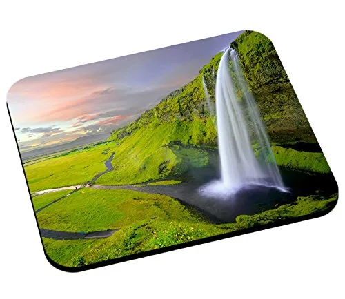 GENERIQUE Tapis de souris Chutes d’eau Seljalandsfoss 240 x 200 mm